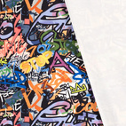 Graffiti Black - Sportlycra