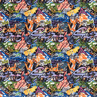 Graffiti Black - Sportlycra