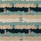 Lilo & Stitch, rand - Trikåtyg