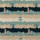 Lilo & Stitch, rand - Trikåtyg