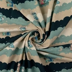 Lilo & Stitch, rand - Trikåtyg