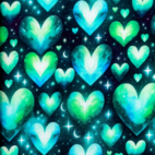 Colour Me Hearts - Jogging