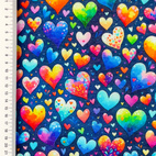 Colour Me Hearts, Multi - Jogging