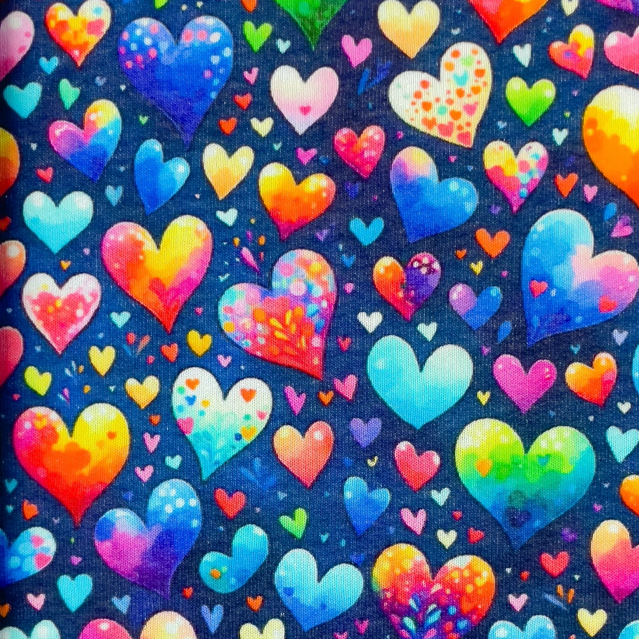 Colour Me Hearts, Multi - Jogging