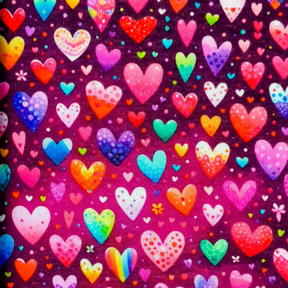 Colour Me Hearts, Pink - Jogging