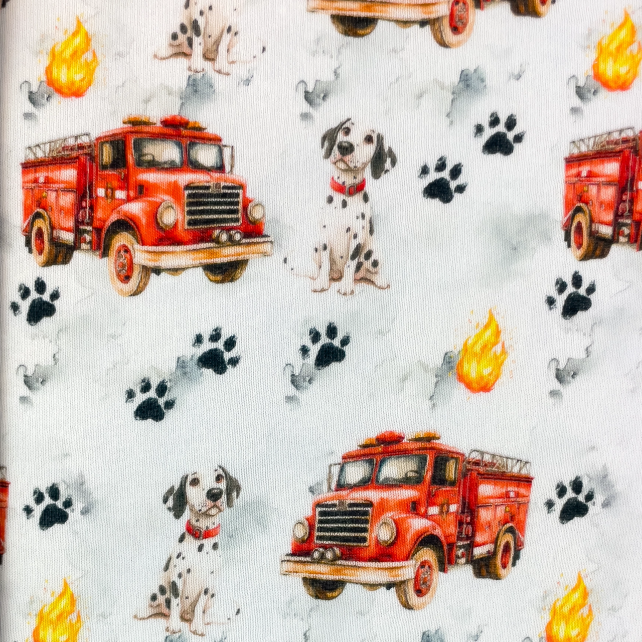 Brandbil Med Hundar - Jogging