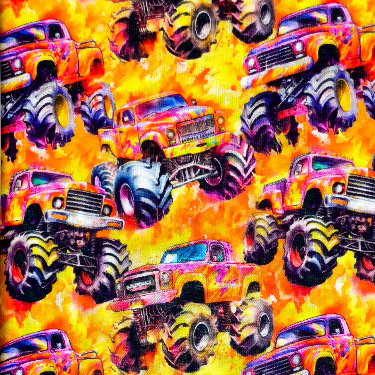 Raciing, Monster Trucks - Jogging