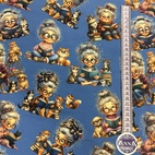 Bok-tanter, blå -  Zelected By ZannaZ