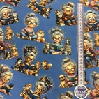 Bok-tanter, blå -  Zelected By ZannaZ