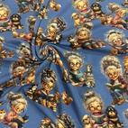 Bok-tanter, blå -  Zelected By ZannaZ