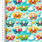 Sweet And Colorful, Sweeties - bomullspoplin