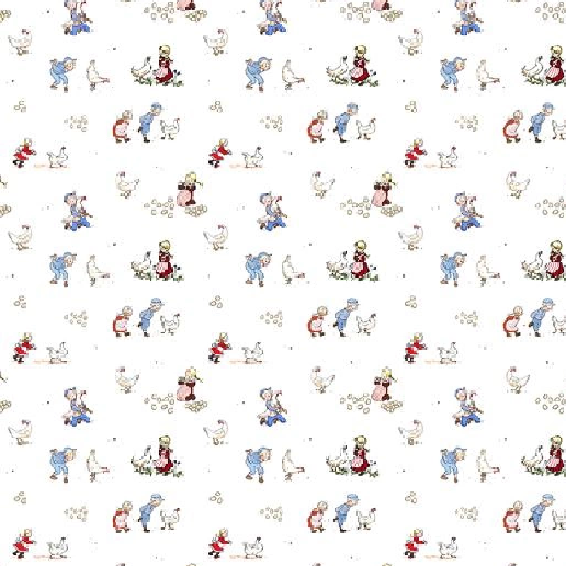 Emil & Ida i hönsgården - Trikåtyg