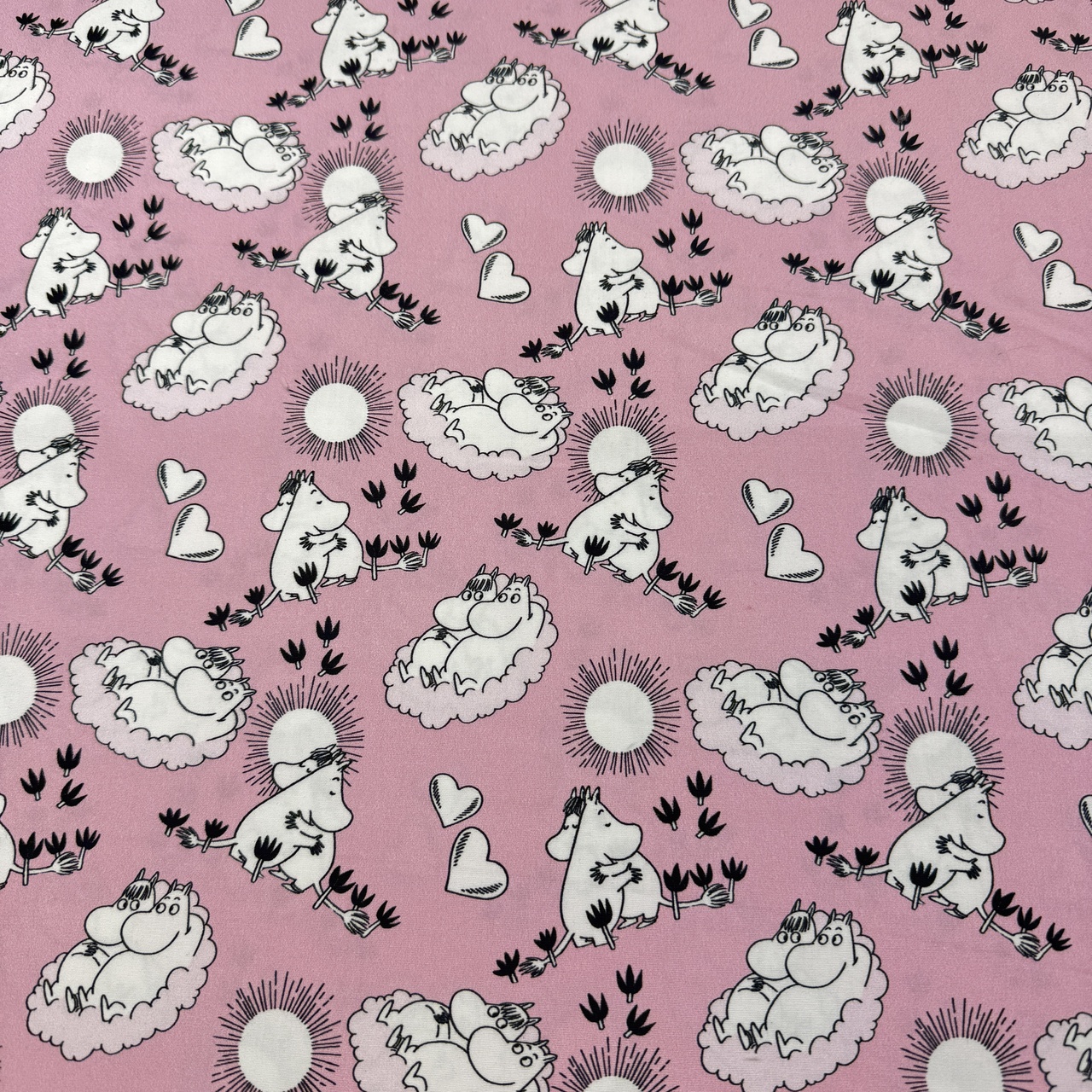 Soliga dagar - Moomin | Vävt tyg