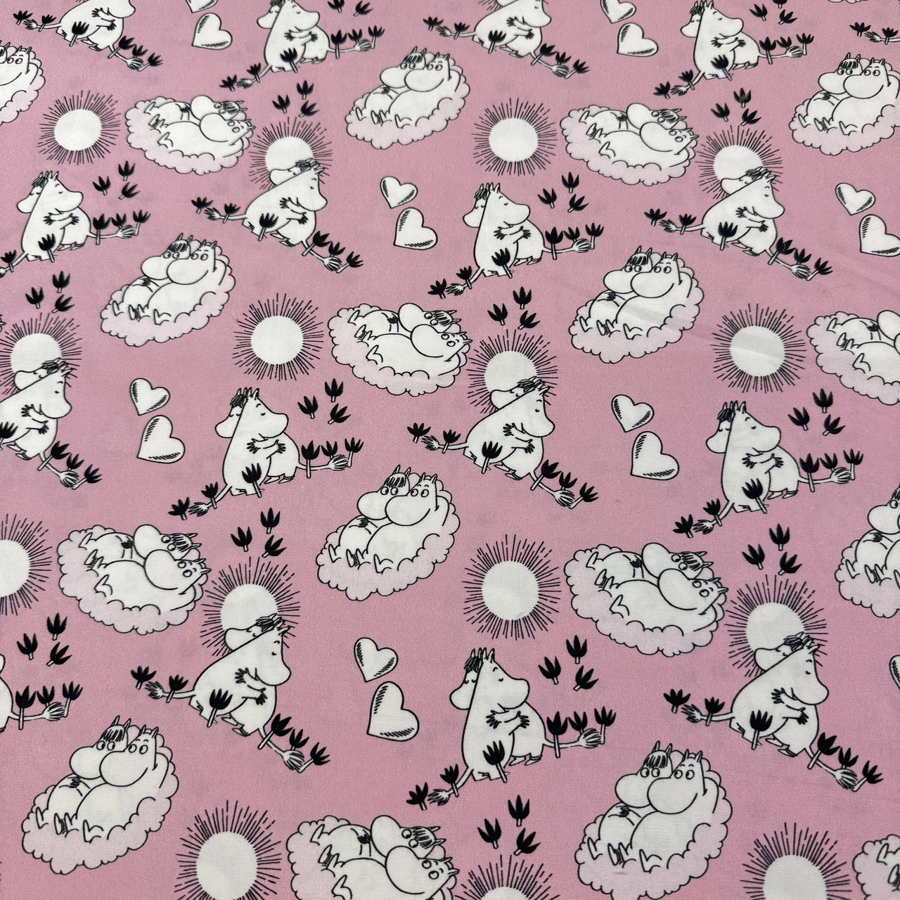 Soliga dagar - Moomin | Vävt tyg