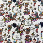 Blommor - Moomin | Vävt tyg