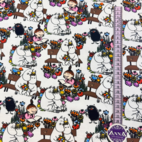 Blommor - Moomin | Vävt tyg