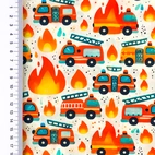Firetruck - cotton poplin