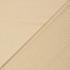 Beige - Borstad ribb