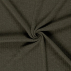 Khaki - Borstad ribb