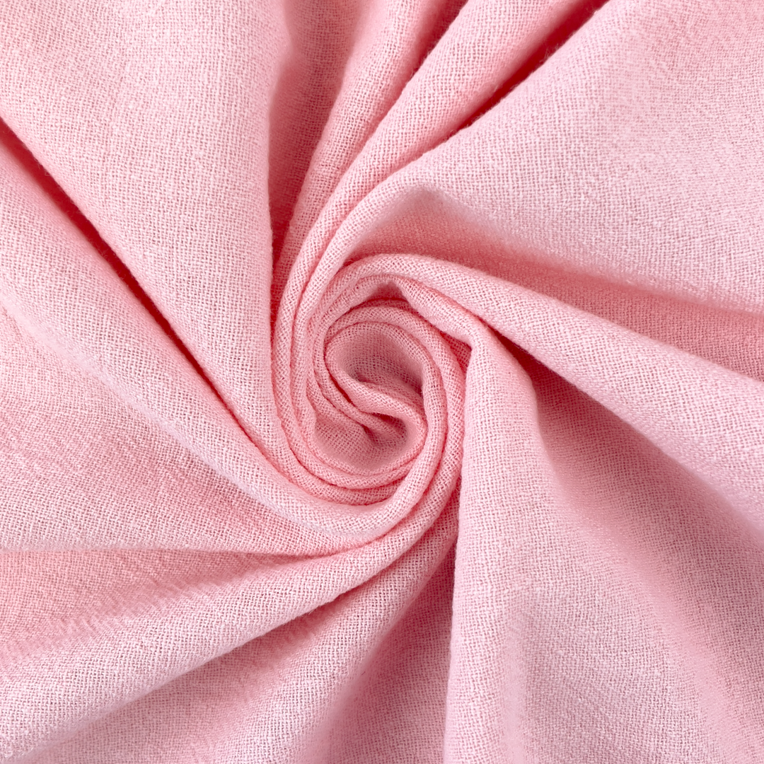 Pink - Vintage cotton fabric