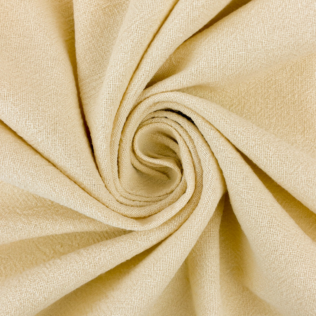 Sand - Vintage bomullstyg