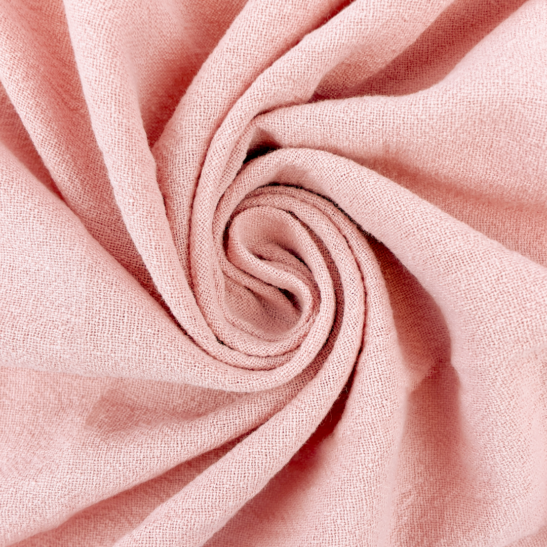 Washed Pink - Vintage bomullstyg