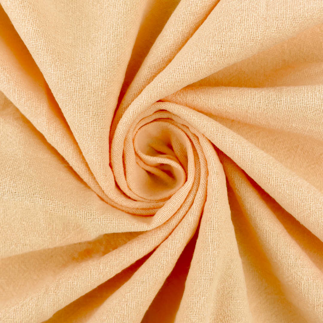 Salmon - Vintage cotton fabric