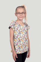 Alma, Off White - Trikåtyg