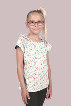 Telma, Off White - Jersey fabric