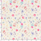 Telma, Off White - Jersey fabric