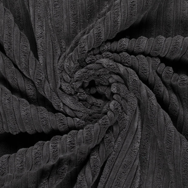 Wide/narrow striped corduroy - Grey