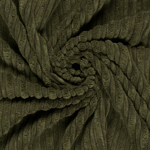 Bred/smalrandig manchester  - Khaki grön