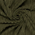 Bred/smalrandig manchester  - Khaki grön