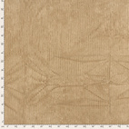 Wide striped corduroy - Light camel