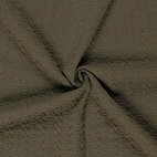 Kabelstickat - Khaki