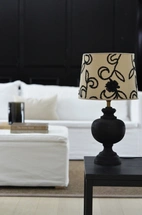 Clark Table Lamp, Vintage Black