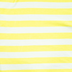 Jersey Frotte´ - Gul/vit randig