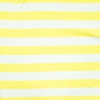 Jersey Frotte´ - Gul/vit randig