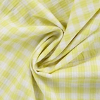 Seersucker - Yellow/white checkered