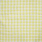 Seersucker - Yellow/white checkered