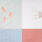 Kryp pläd och gosedjur