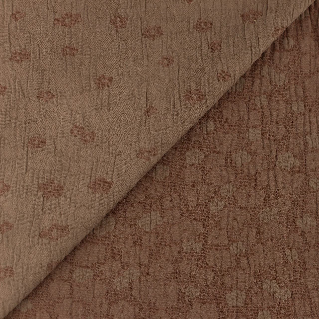 Muslin - Blomma, Mauve