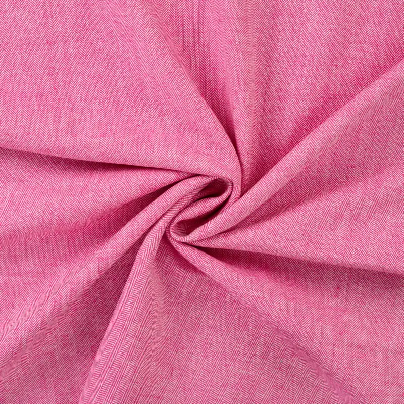 Chambray, fiskben - Fuschia