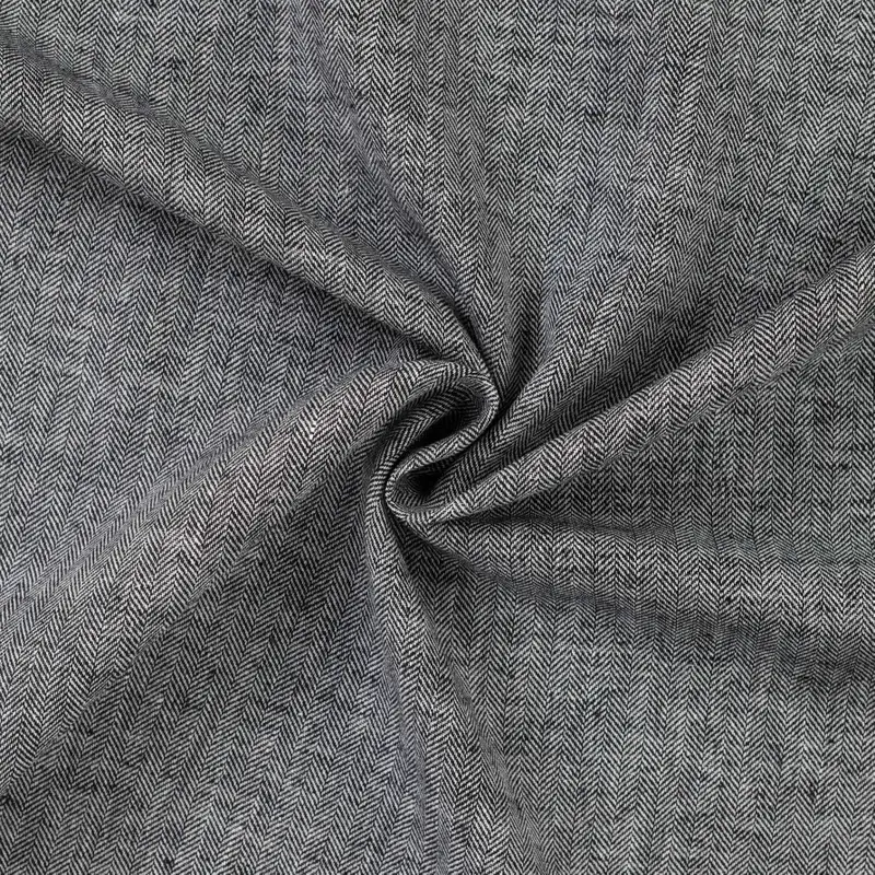 Chambray, fiskben - Svart