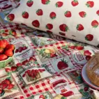 Gobeläng tyg - Strawberry