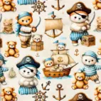 Barry The Bear - Trikåtyg