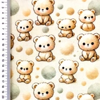 Cute Bears - Trikåtyg