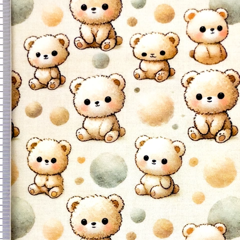 Cute Bears - Trikåtyg