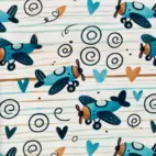 Aeroplane - Trikåtyg