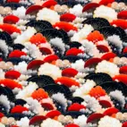 Kimono Red - Trikåtyg